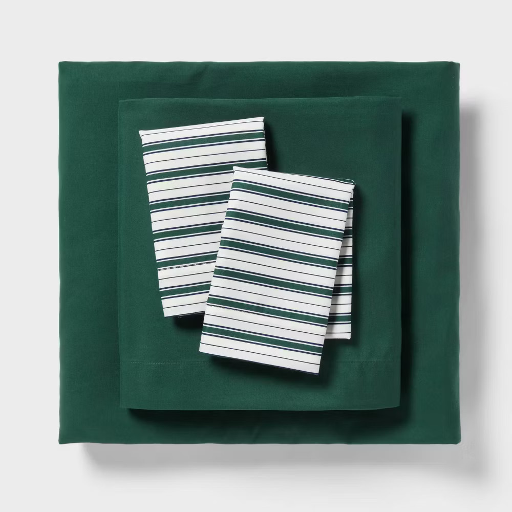 5pc Twin Comforter and Sheet Set Emerald Green – Room Essentials