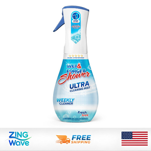 Wet & Forget Fresh Shower Cleaner, Fresh Scent, 16.9 fl oz