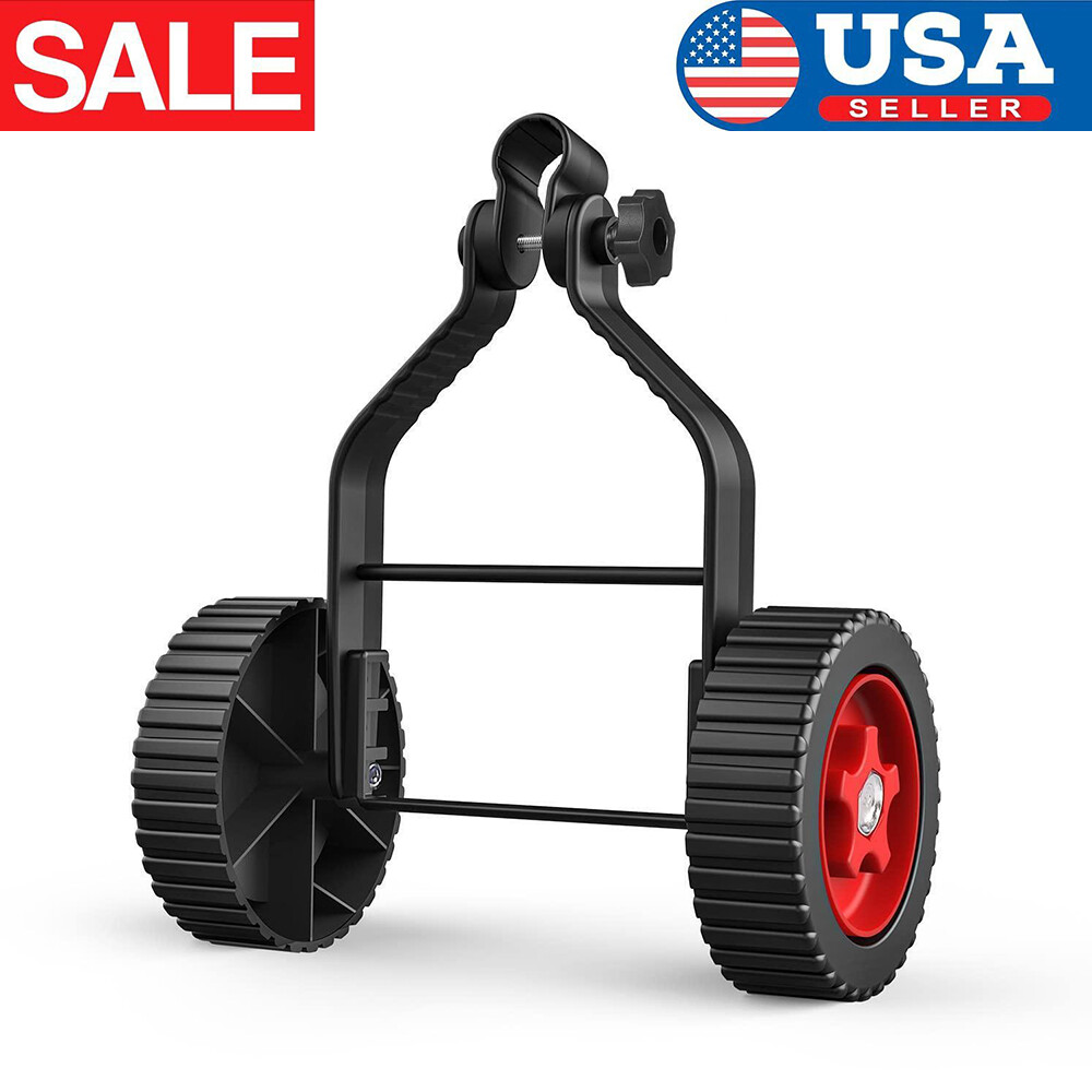 Universal Grass Rope Trimmer Weeder Stabilizing Adjustable Support Wheel Set NEW