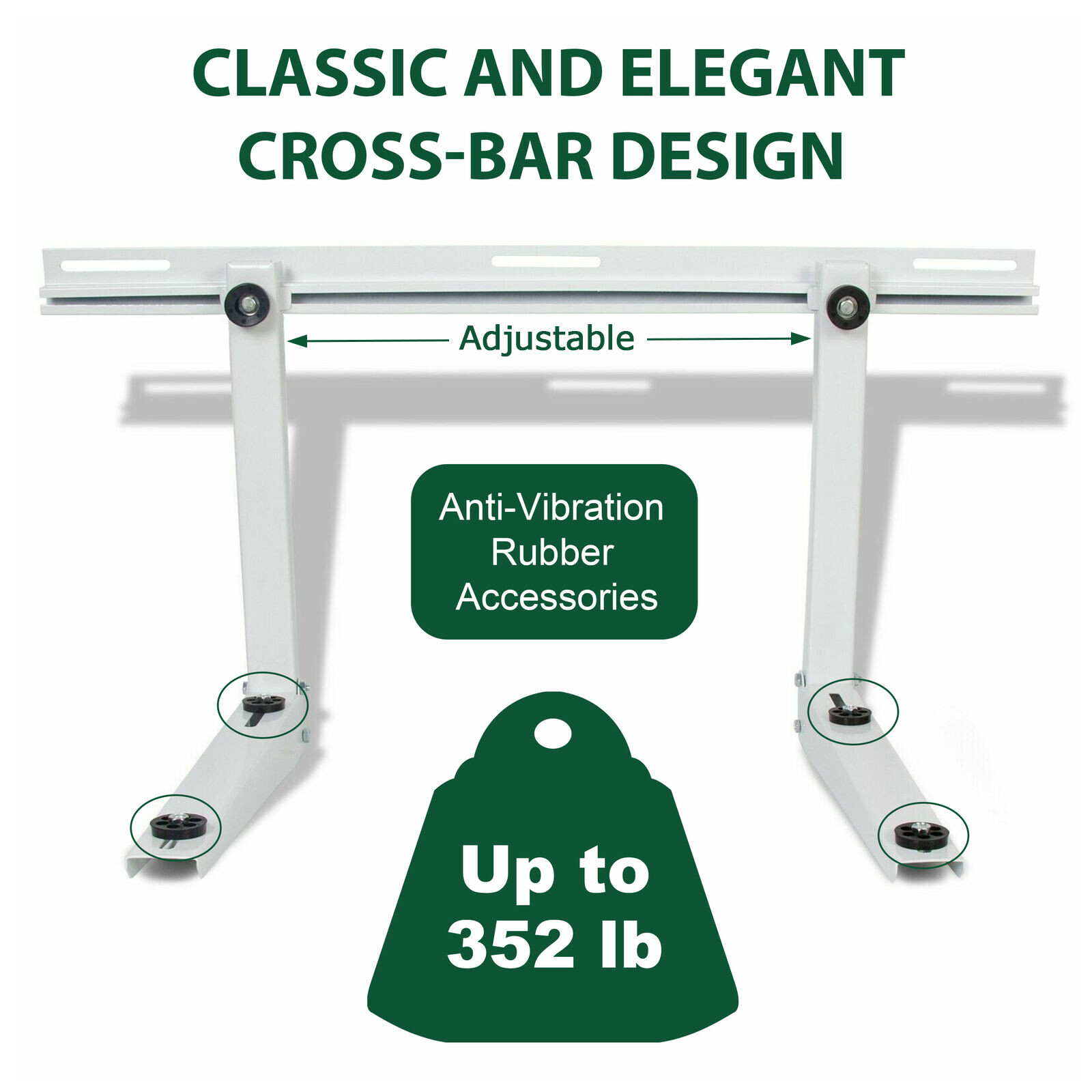 39.4″ Extension Wall Mounting Bracket for Mini Split Air Conditioner Ductless AC