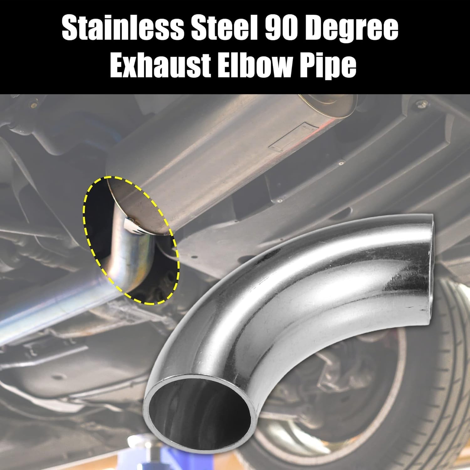 4 Pcs OD 1 Inch 90 Degree Mandrel Bend Elbow SS304 Stainless Steel Bend Tube