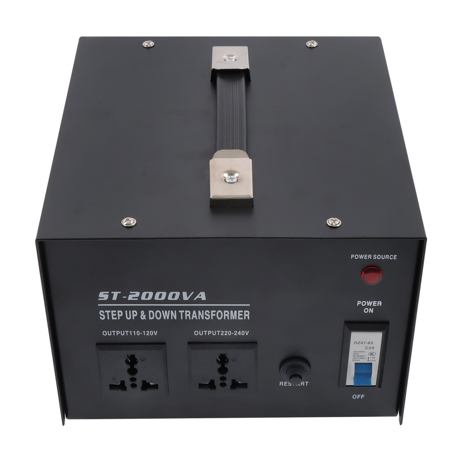 2000W Step Up/Down 220V-110V/110V-220V Voltage Converter Transformer