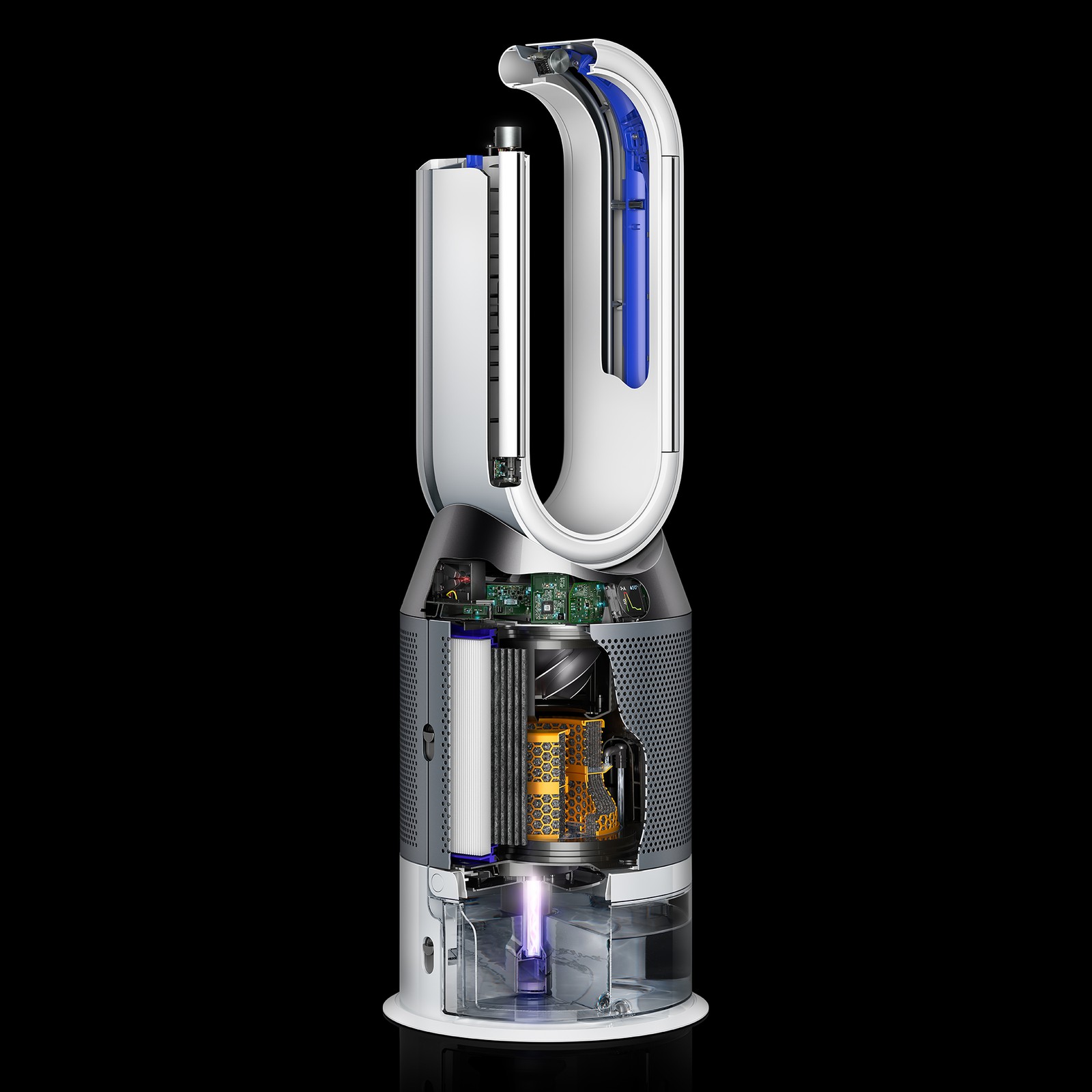 Dyson Pure Humidify+Cool™ Purifying Fan PH01 | White/Silver | Refurbished