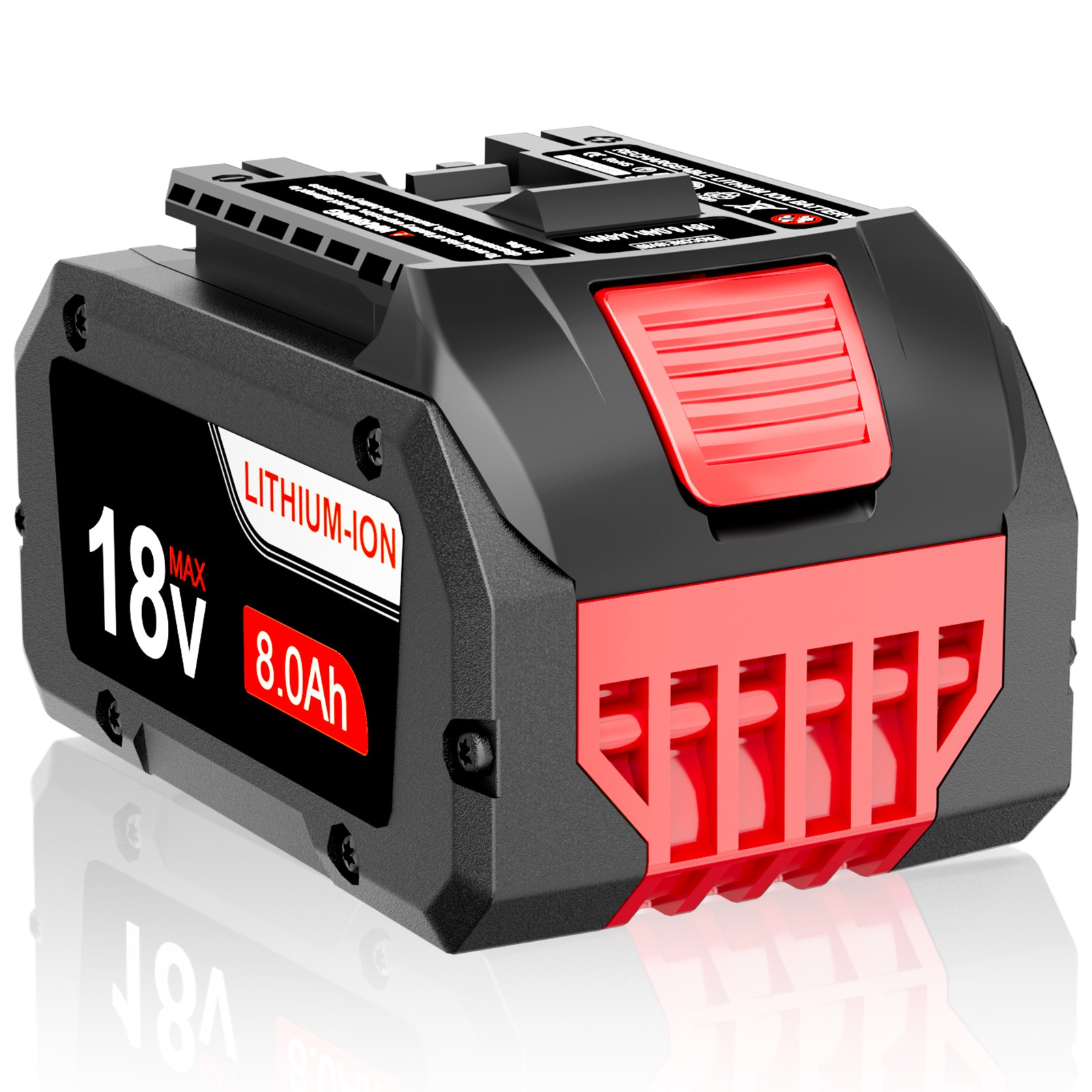 Pack 18V Battery For Bosch 18V 8.0AH Li-ion BAT609 BAT610G BAT618 GSR18V-LI