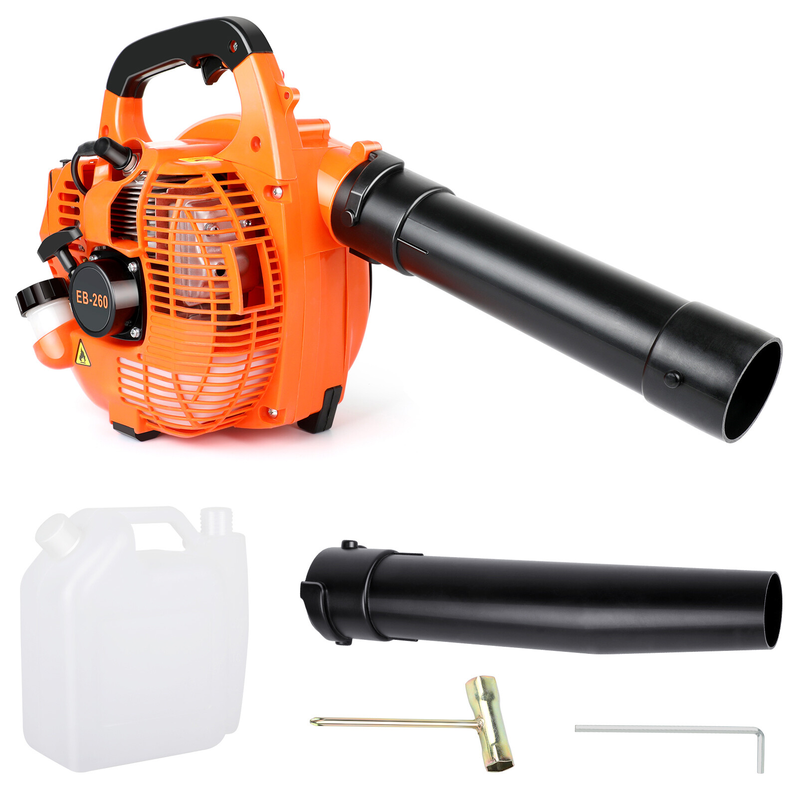 Handheld 2-Stroke Leaf Blower Gas Powered Commercial Heavy Duty Grass Yard