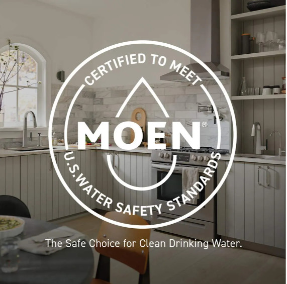 MOEN 84771SRN Revyl 1-Handle Bathroom Faucet-Spot Resist Brushed Nickel