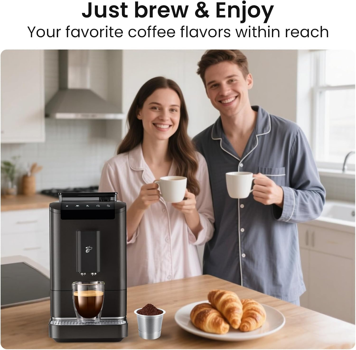 2 Pack K Cup Reusable Coffee Pods for Keurig: Stainless Steel Refillable K Cup –