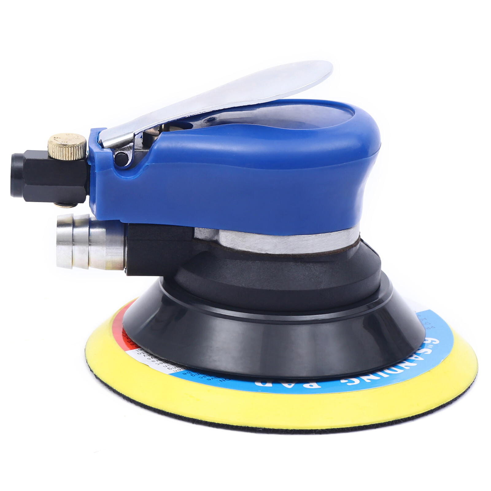 6INCH Air Palm Orbital Sander Random Hand Sanding Pneumatic Round 10000 RPM BEST