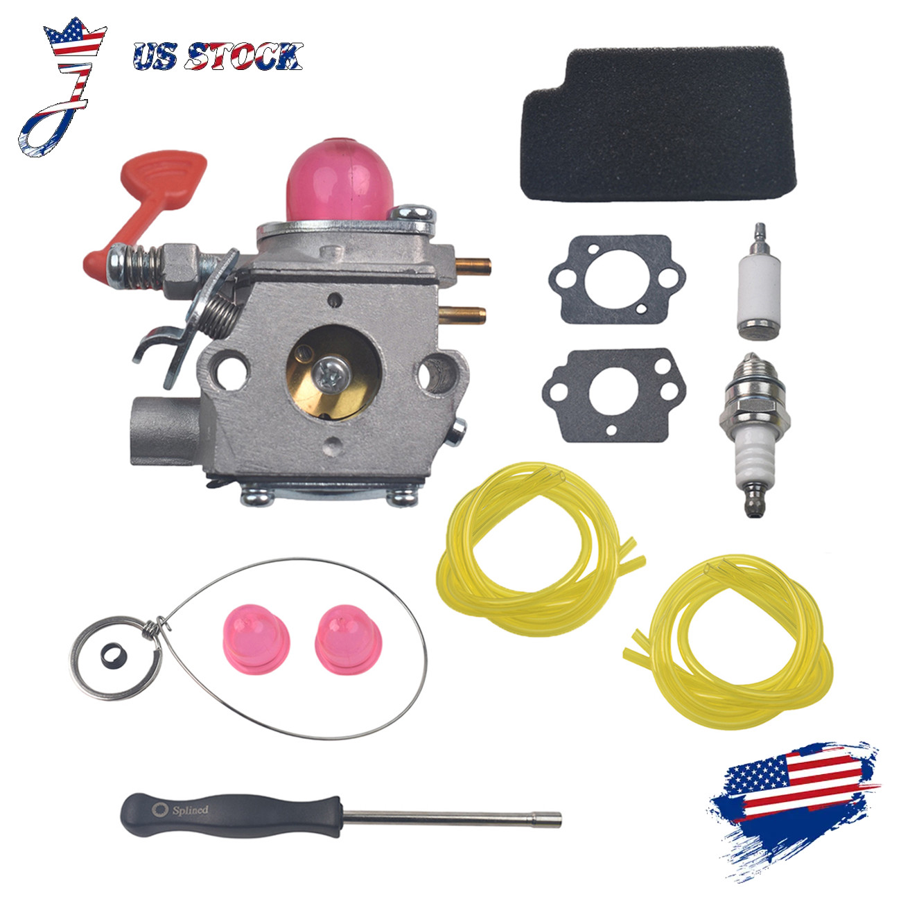 Carburetor For Craftsman 358794600 25cc 200 Mph / 430 Cfm Gas Blower 545081855