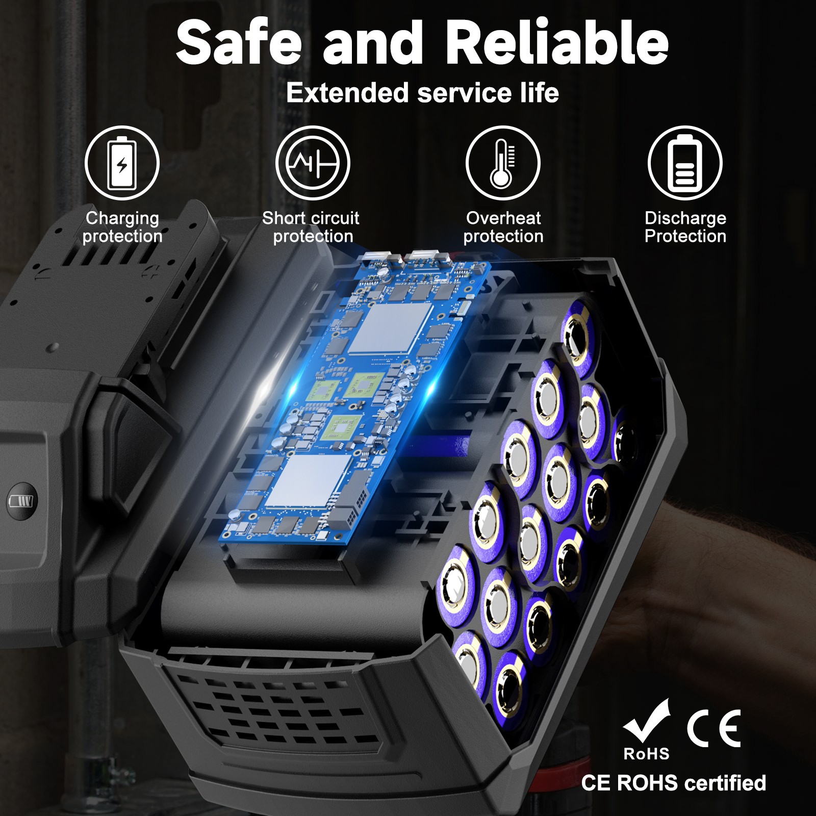 18V For Milwaukee For M18 12.0Ah Extended Lithium 48-11-1880 Battery / Charger
