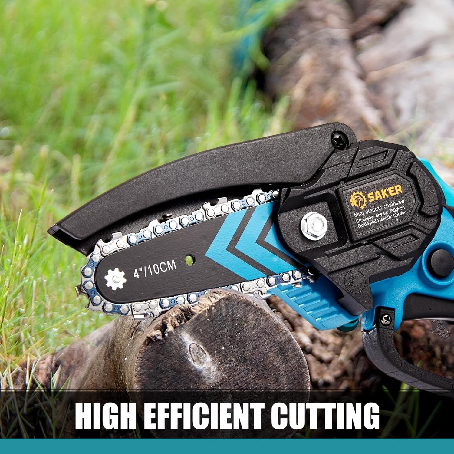 Mini Chainsaw Portable Electric Chainsaws Cordless Handheld Chain Saw Pruning