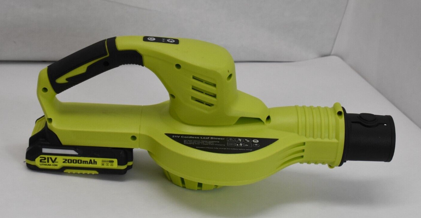 Cordless Patio & Garden Cleanup 21V Cordless Leaf Blower 150MPH w/ Battery