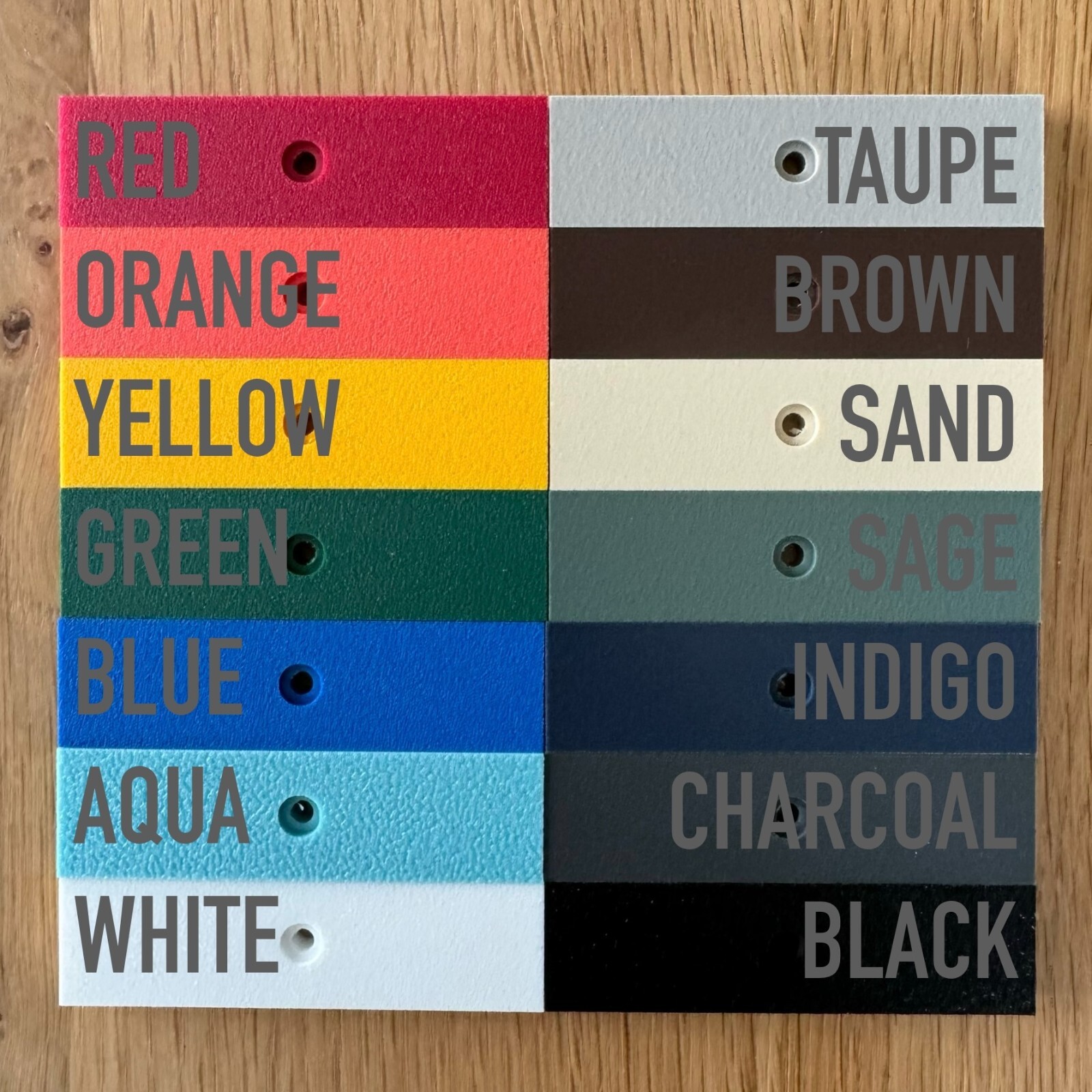 16 inch Modern House Address Numbers Letters, color choices