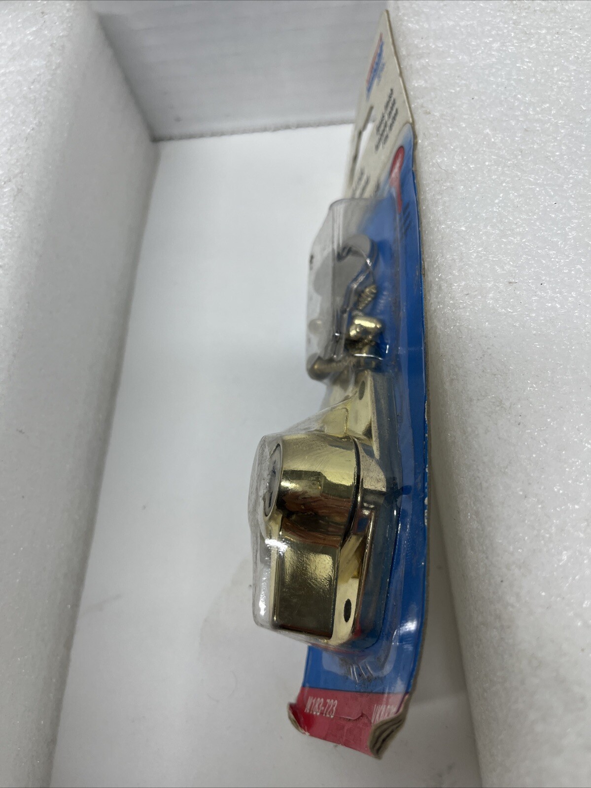 National Brass Keyed Sash Lock N183-723 VKA821 1/8″ 3.2 mm