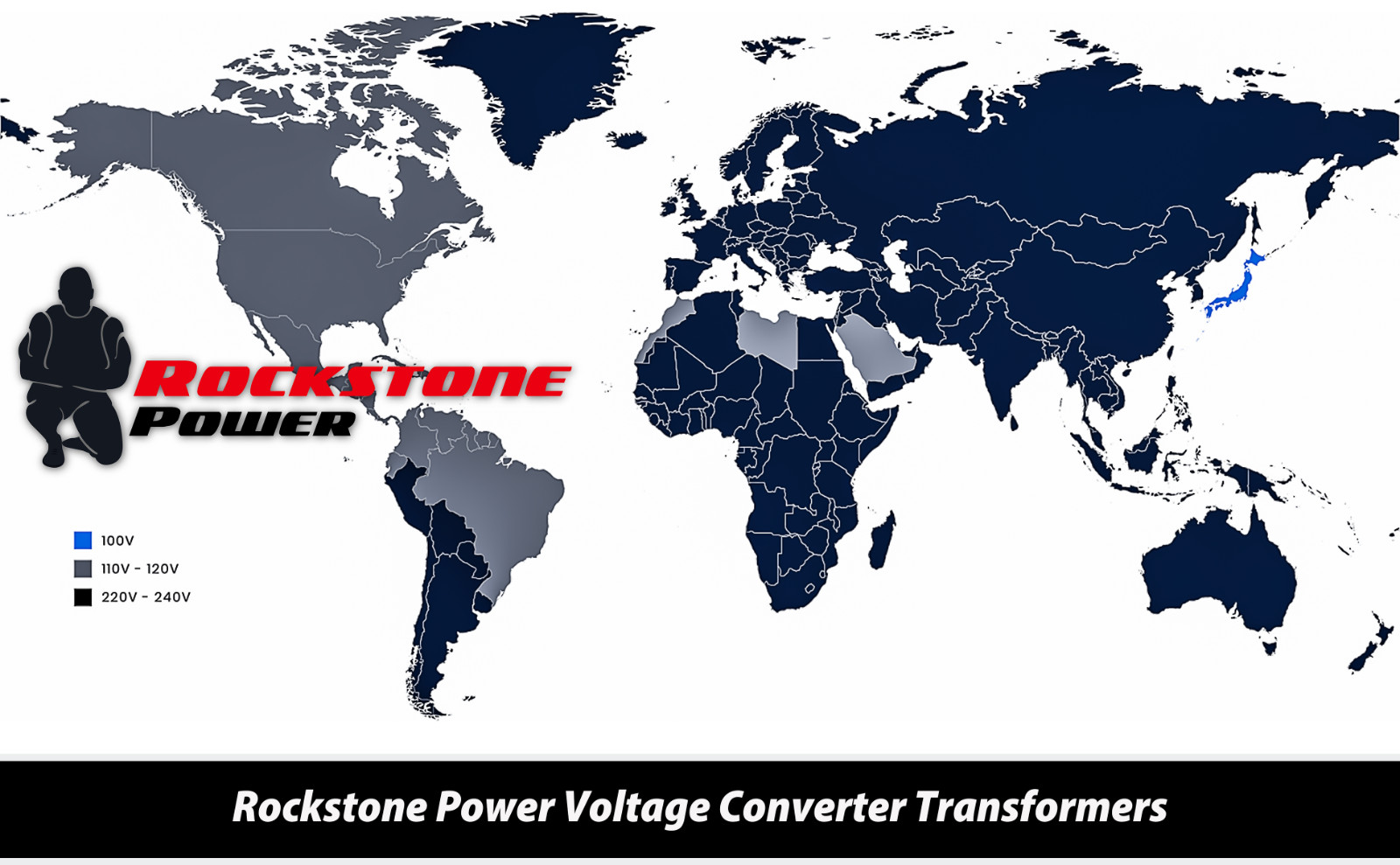 ROCKSTONE POWER 3000W Step Up/Down Voltage Converter Transformer 110V/220V