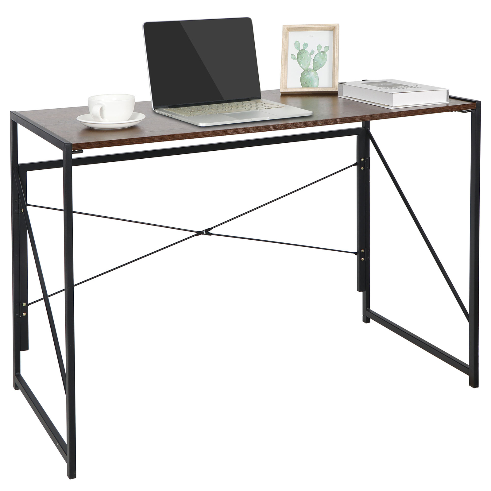 Office Computer Desk Writing Modern Simple Study Industrial Style Folding Home
