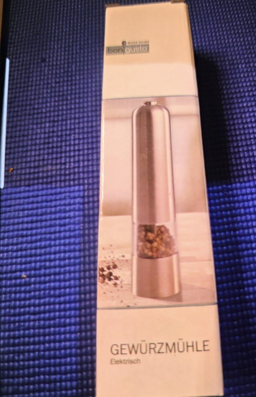 pepper mill Spice Grinder Electric light Gewürzmühle Licht not wmf un branded