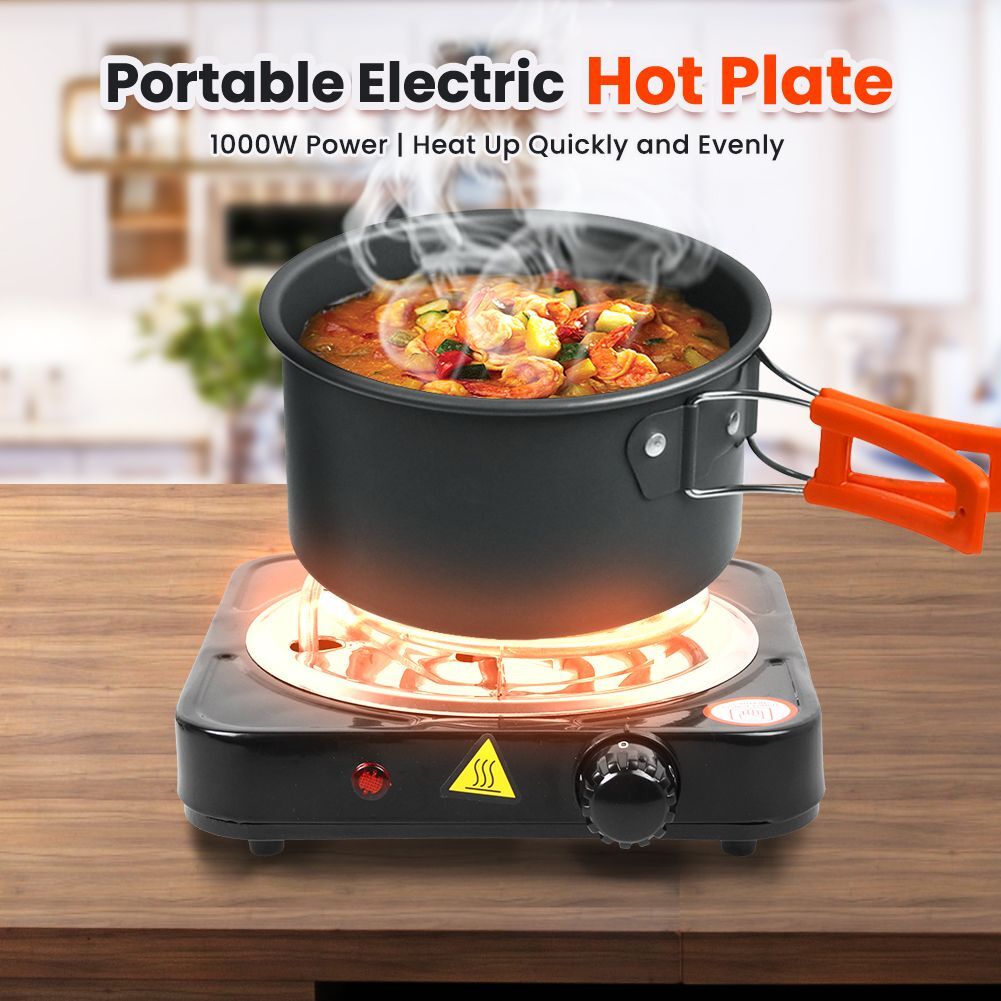 2000W Portable Electric Single Double Burner Hot Plate Cooktop Countertop Stove