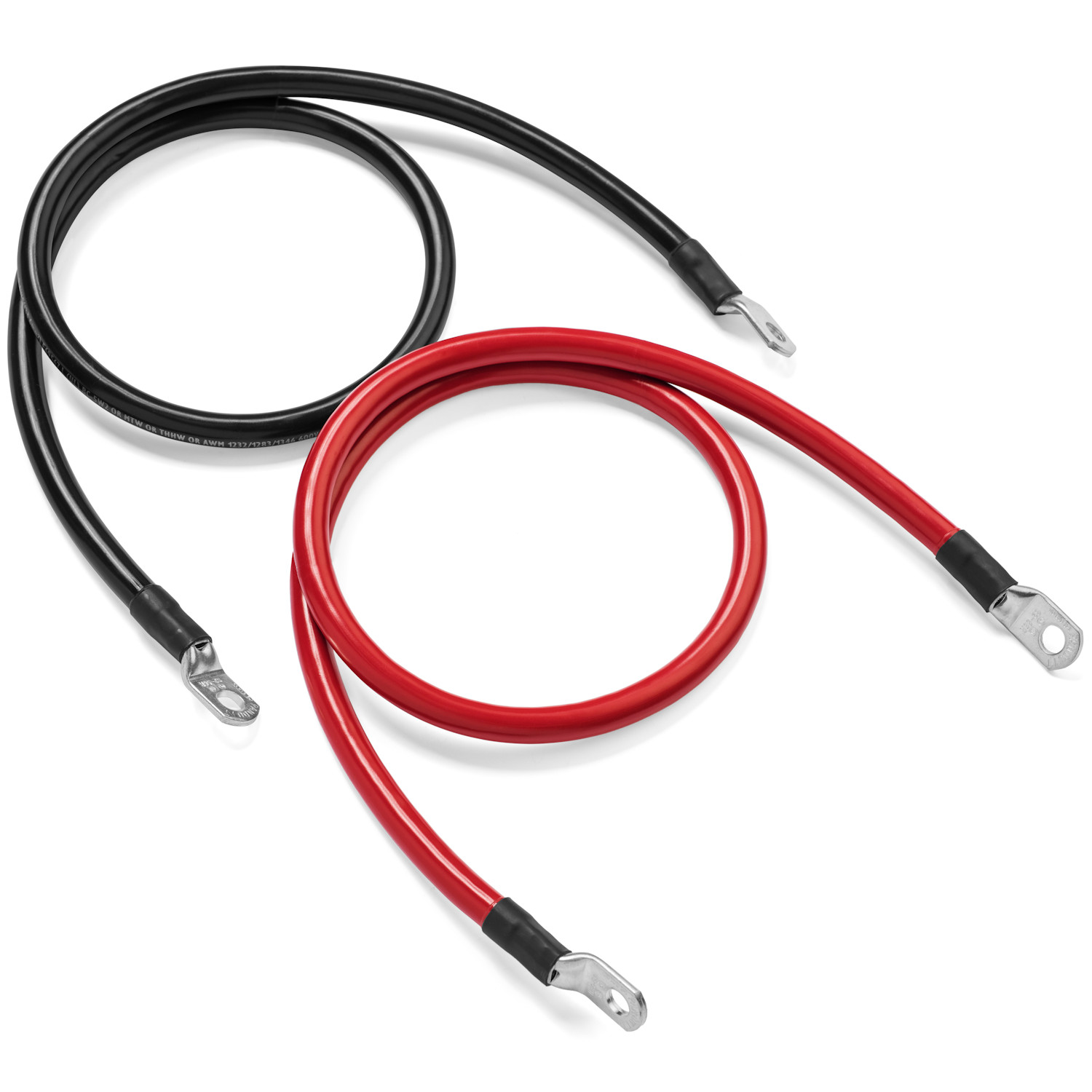 Spartan Power 2 AWG Battery Cables – Made in the USA! Terminated 5/16″ or 3/8″