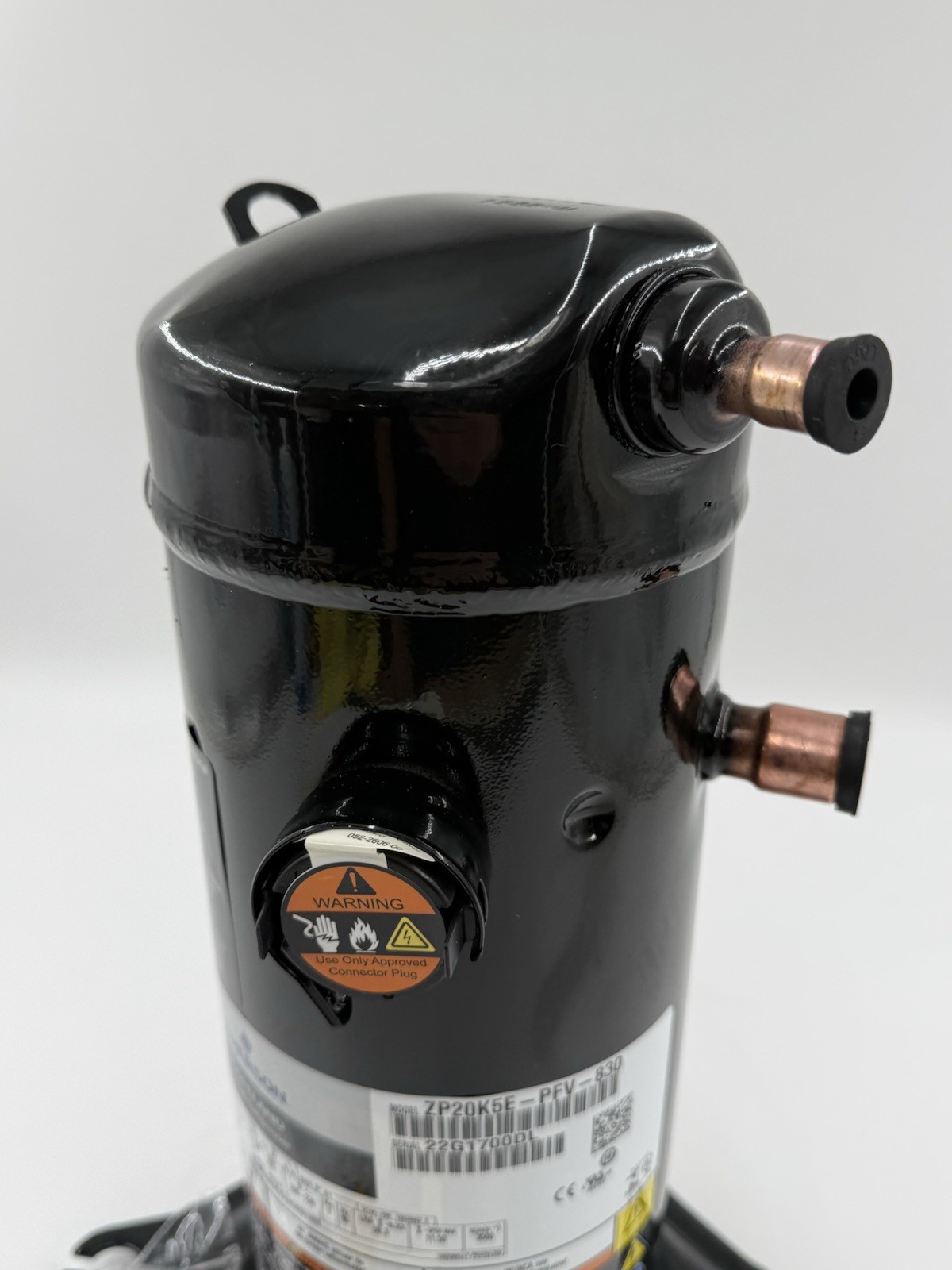 NEW Copeland ZP20K5E-PFV-830 Compressor R410a 1 PH 2 Ton ZP20K6E ZP20K5E-PFV-130