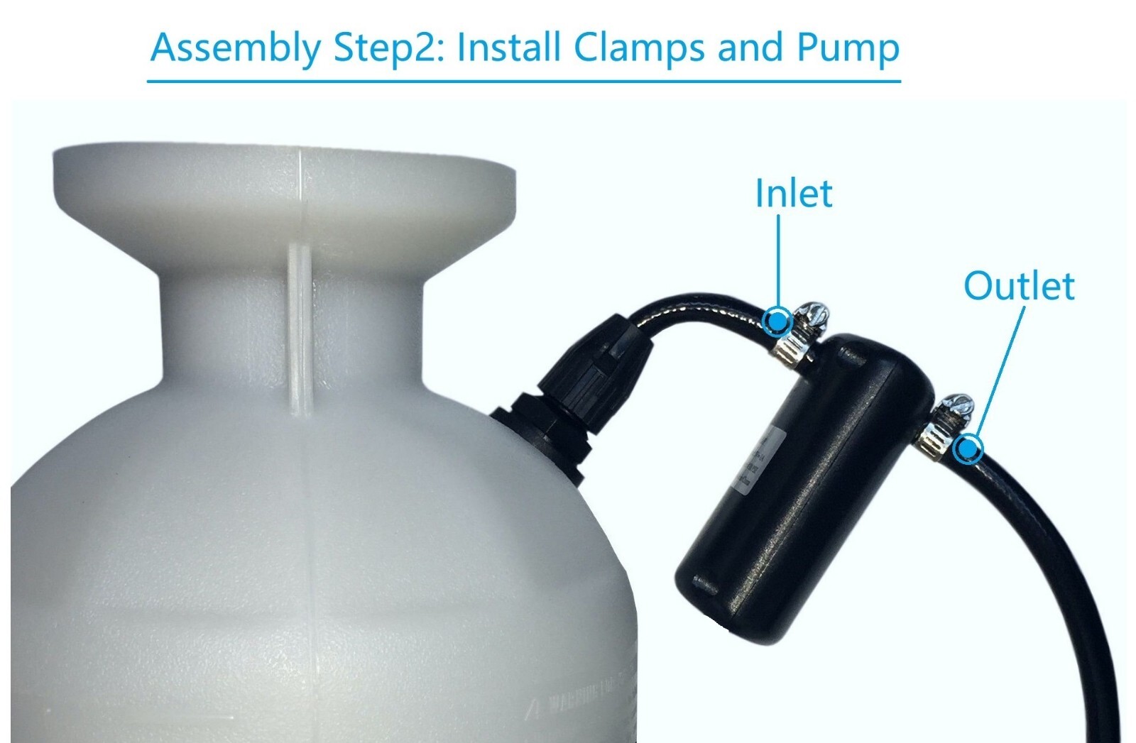 Battery Powered Sprayer Electric Pump to Upgrade Pump Sprayer to Pumpless 30PSI