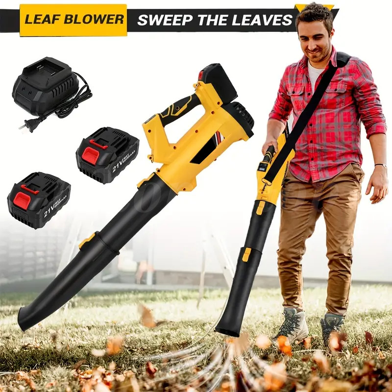 Cordless Leaf Blower with 6000mAh Battery and Charger 21V 170MPH 540CFM Electric