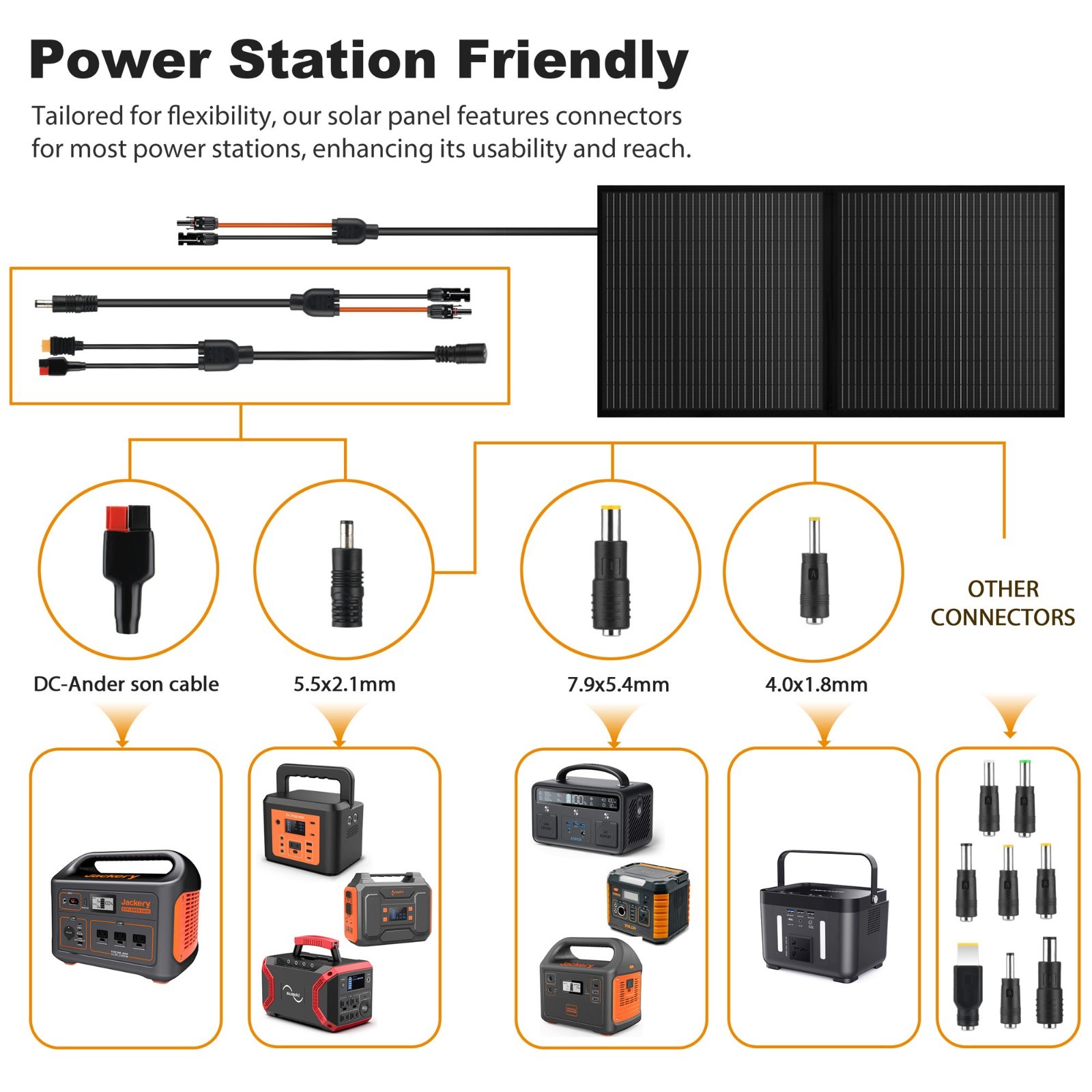 100W 12v Foldable Solar Panel Kit Monocrystalline Portable Camping RV Boat Home