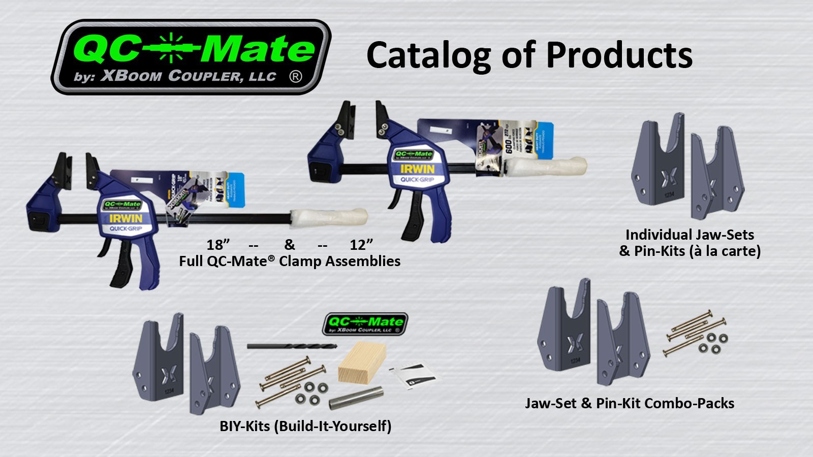 QC-Mate 12-in Hydraulic Quick Coupler Connect Under Pressure Clamp