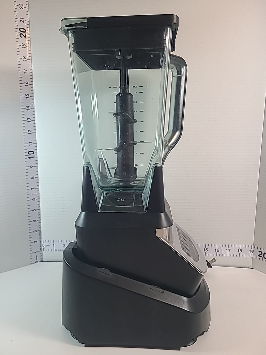 NINJA Pro System 1100 Blender 1100W Food Prcessor 72 Oz -Tested/Missing Parts