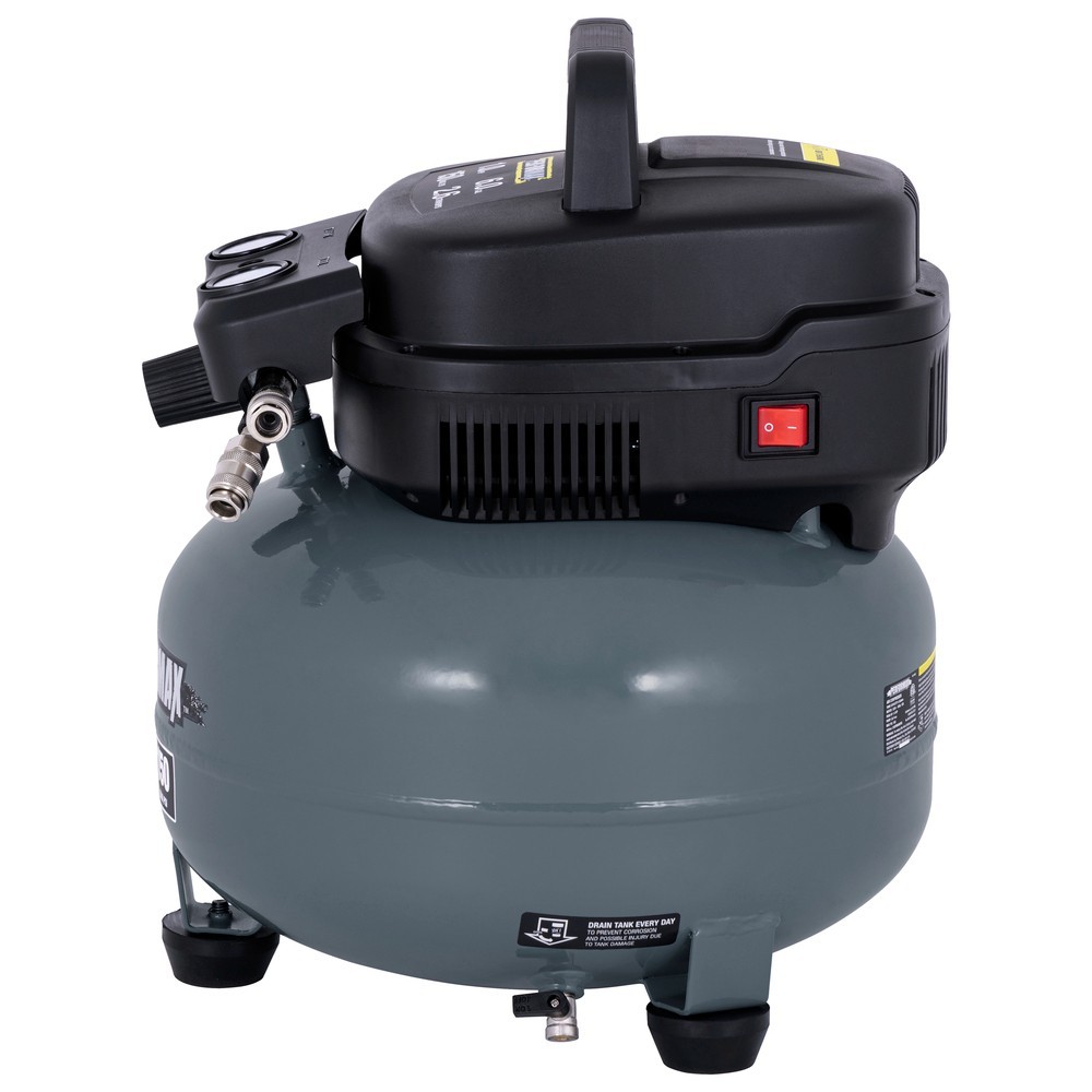 Performax 6 Gallon 150 PSI Portable Electric Pancake Air Compressor