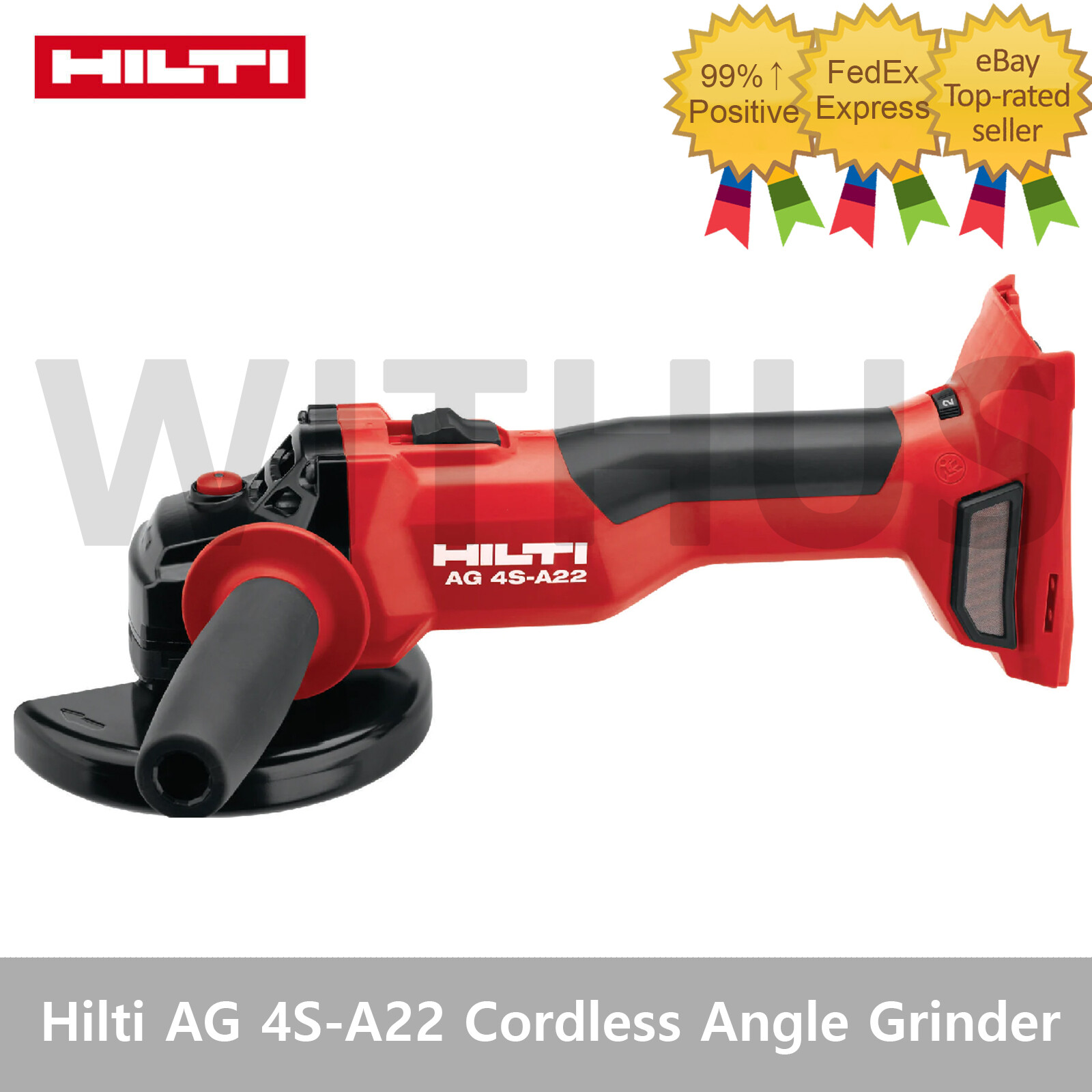 Hilti AG 4S-A22 (100) Cordless Brushless Angle Grinder 4inch Bare Tool 22V