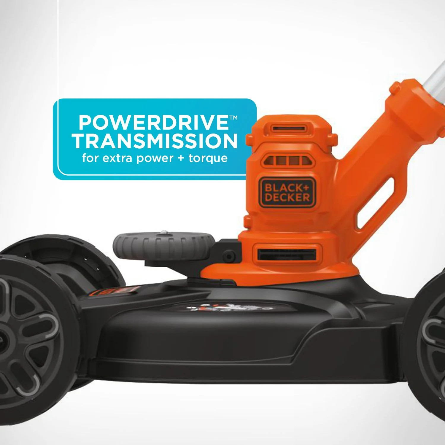 BLACK+DECKER 12 In. 3in1 Compact Electric Lawn Mower – BESTA512CM