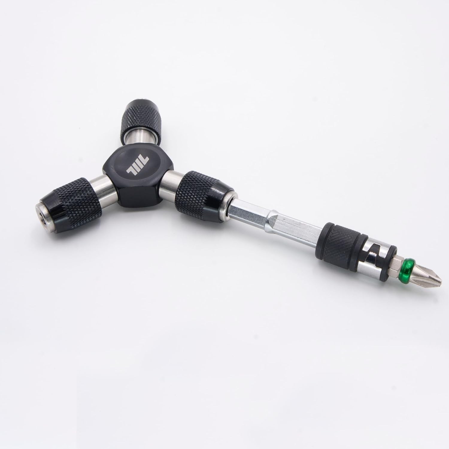 2 In 1 Adapter Hex End Swap Square Sockets In For Hex Bits With A Flick Of Finge