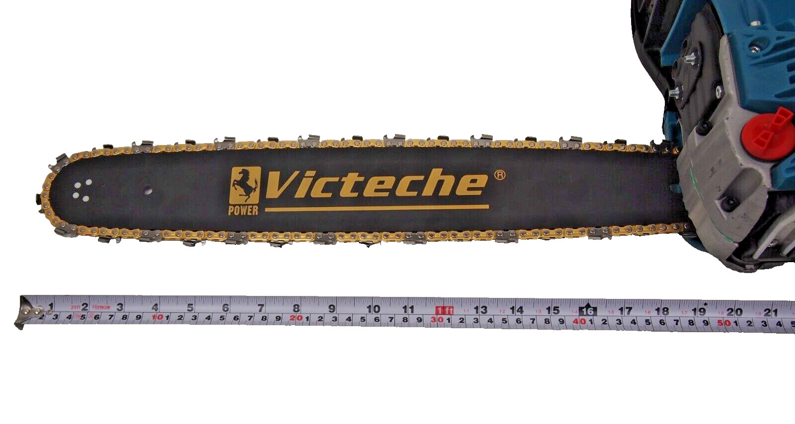 Victeche 20″ Gasoline Chainsaw Petrol Gas Saw Wood Cutting 68cc 2 Stroke VG12021