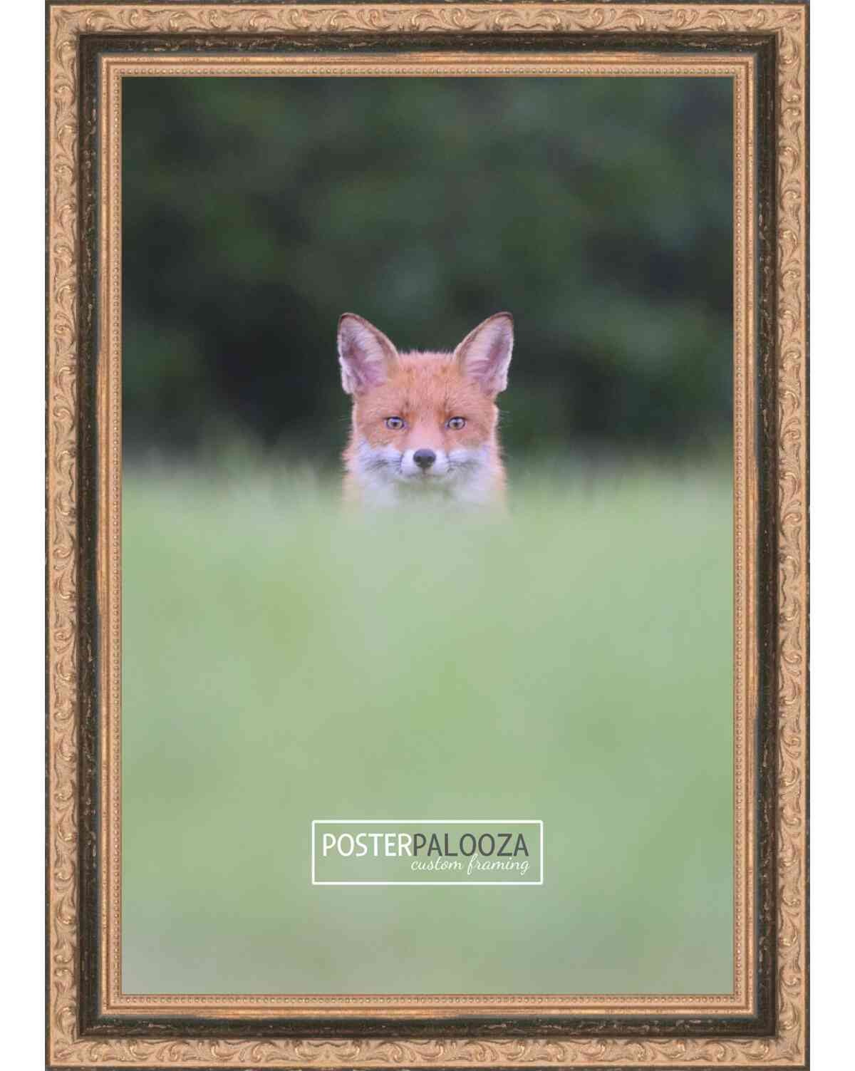 Square Classic Black Picture Frame – UV Acrylic, Backing, Hanging Hardware