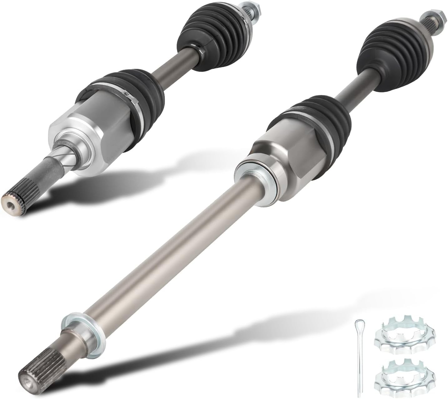 Pair (2) Front CV Axle Shaft Assembly fits for Nissan Rogue (AWD Only) 2.5L 2008