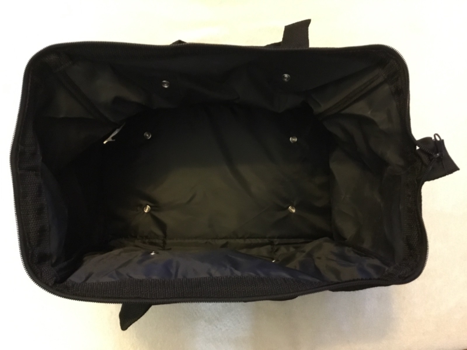 2 New Dewalt 15″ Heavy Duty Ballistic Nylon Tool Bags w Runners 3 outside Pocket