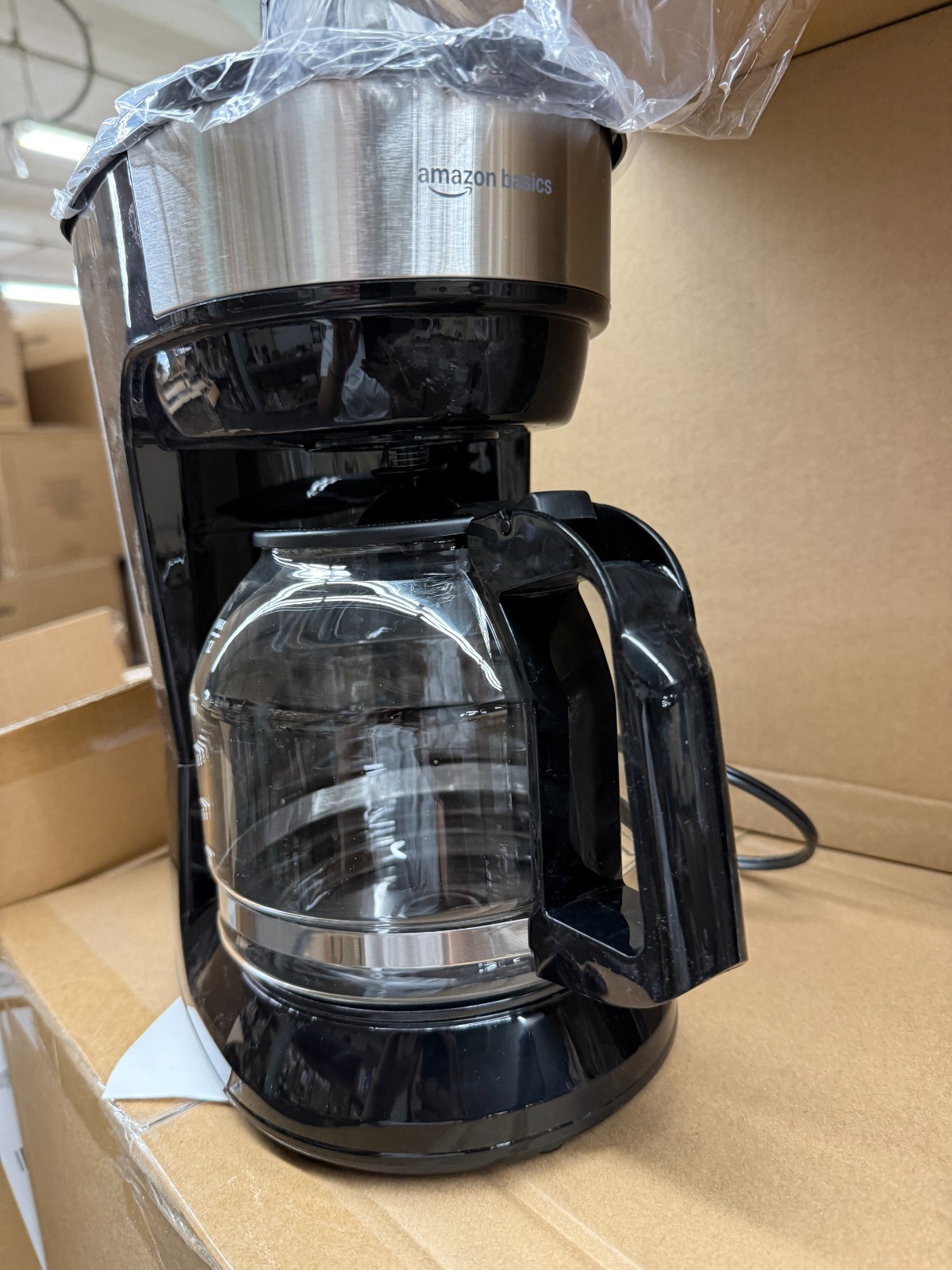 Amazon Basics 12 Cup Coffee Maker Machine