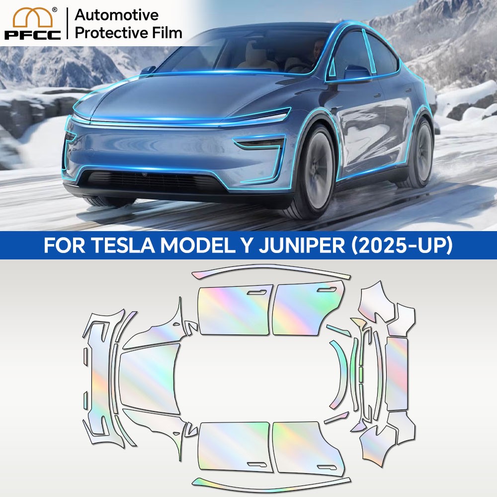 Tesla Model Y Juniper 2025 2026 Precut Kit Paint Protection Film Clear PPF TPU