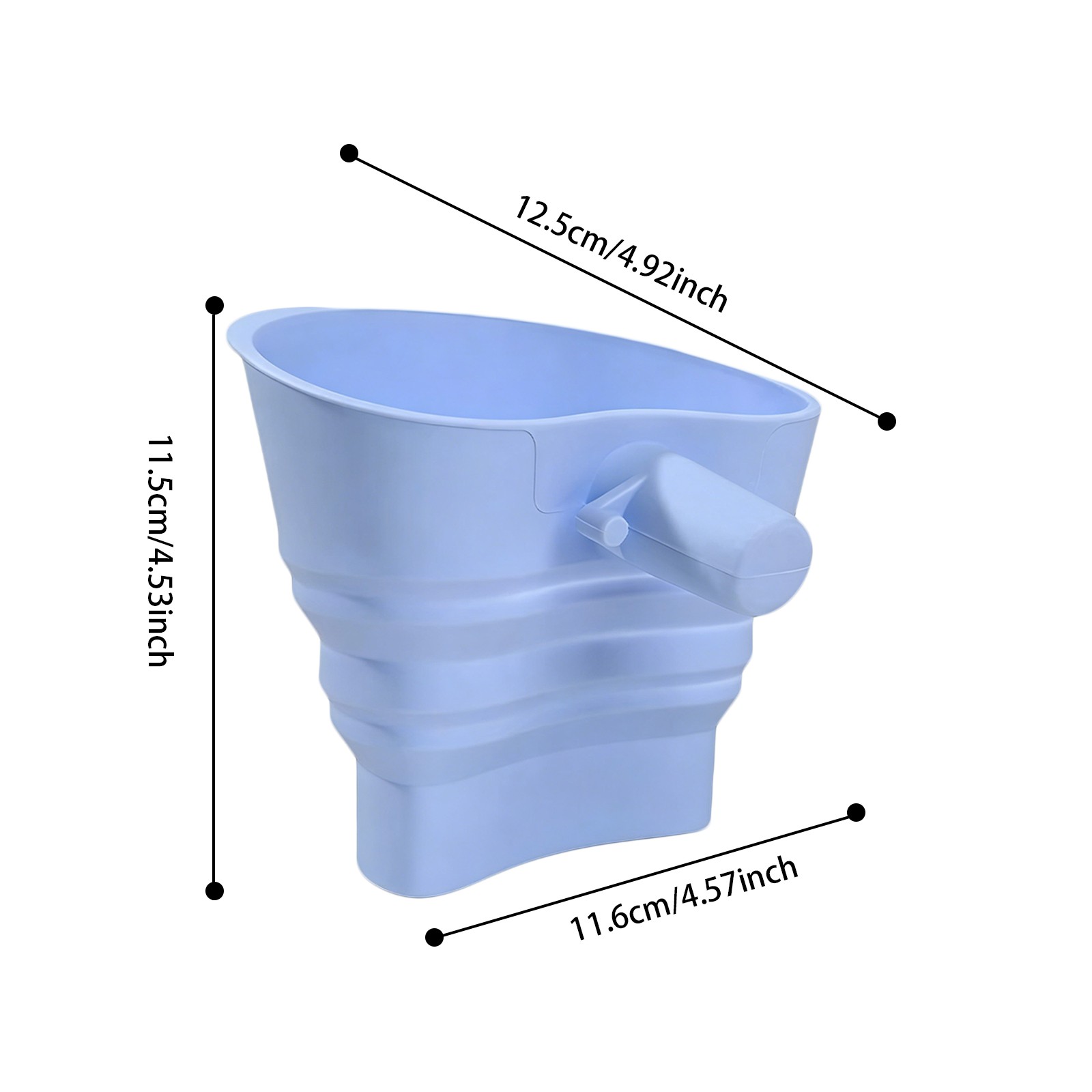 Flour Funnel, 5.32*5*5.32in Flour Funnel For Kitchen Stand Mixer Fit Flour, Egg