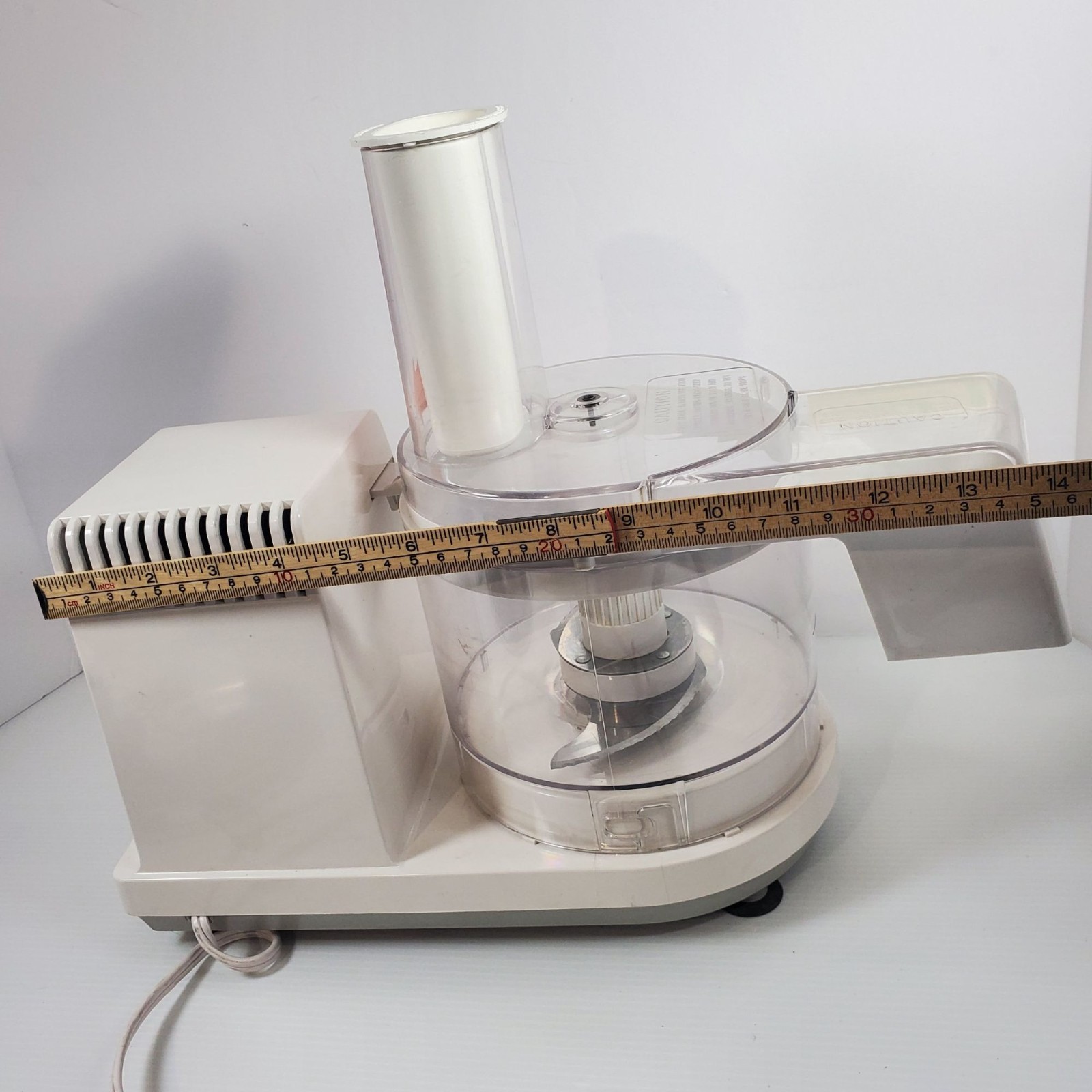 Proctor-Silex Dual Speed Food Processor Model 17520 With Attachments & Continuou