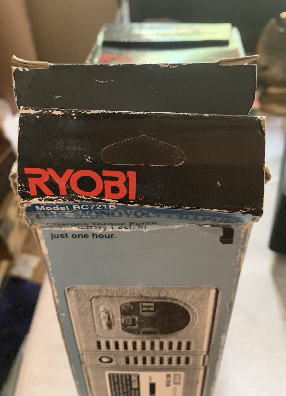 NOB Ryobi MonoVolt BC721B Battery Charger 7.2V 1 HR