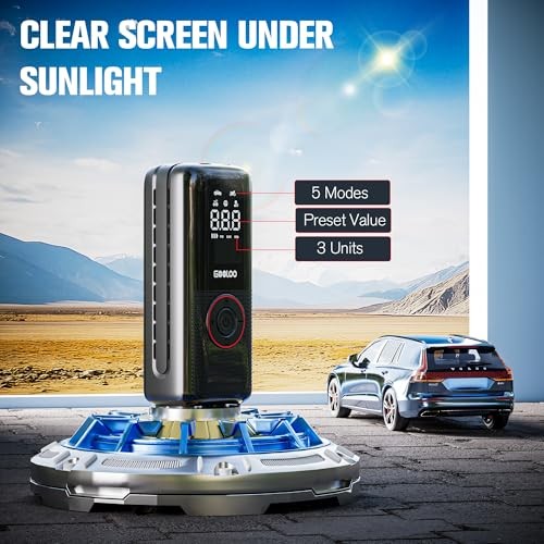 A6 Lite 160PSI Tire Inflator Portable Air Compressor, 7500mAh Portable Tire