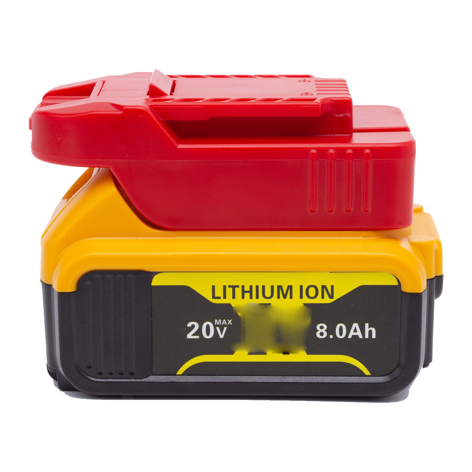 Adapter For Dewalt 20V MAX Li-Ion Battery Convert To for Bauer 20V Series Tools