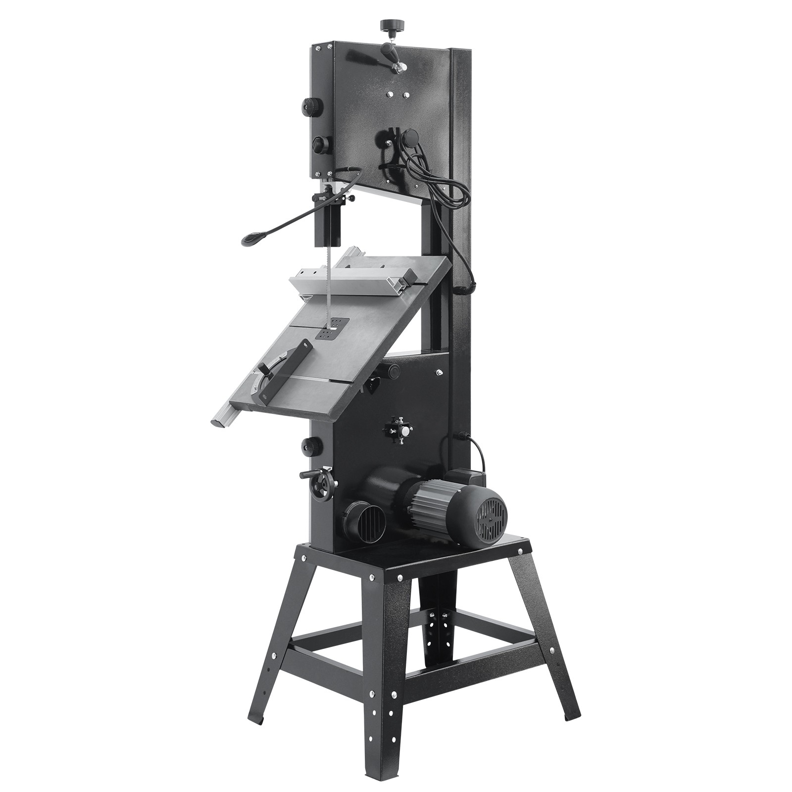 Woodworking Bandsaw 13.39 in Width Benchtop Band Saw 440-846 RPM 1100W 1-1/2HP