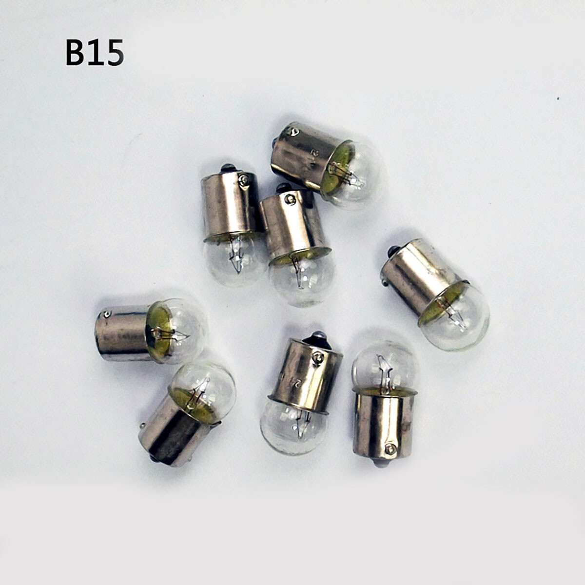 BA15s Bayonet Indicator Light Bulb Lamp Single/Double Contact 12V 24V 5W 10W