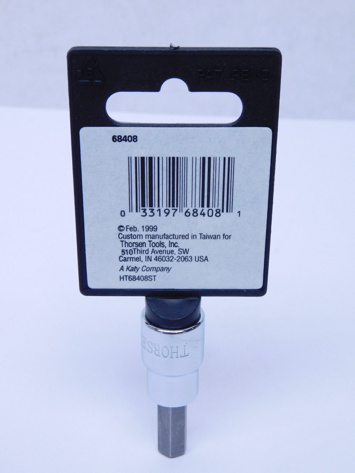 NEW – Thorsen 8mm HEX ALLEN BIT WRENCH SOCKET – 3/8″ DRIVE (HR)