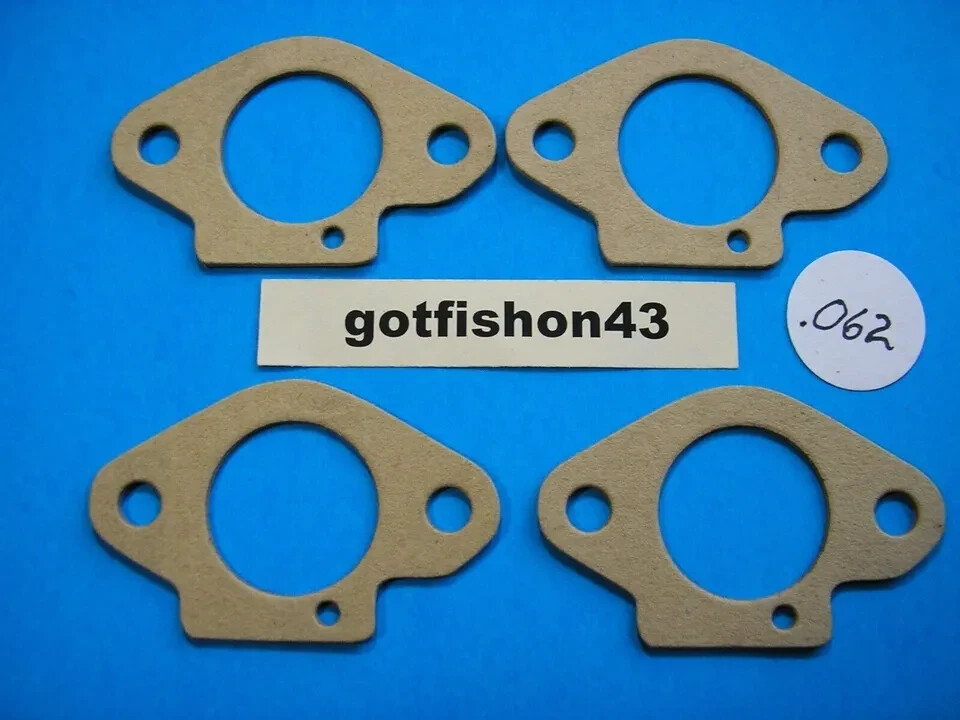 Vintage Kart West Bend Chrysler Power Bee Rokon Carburetor Gasket .062″ 4pk