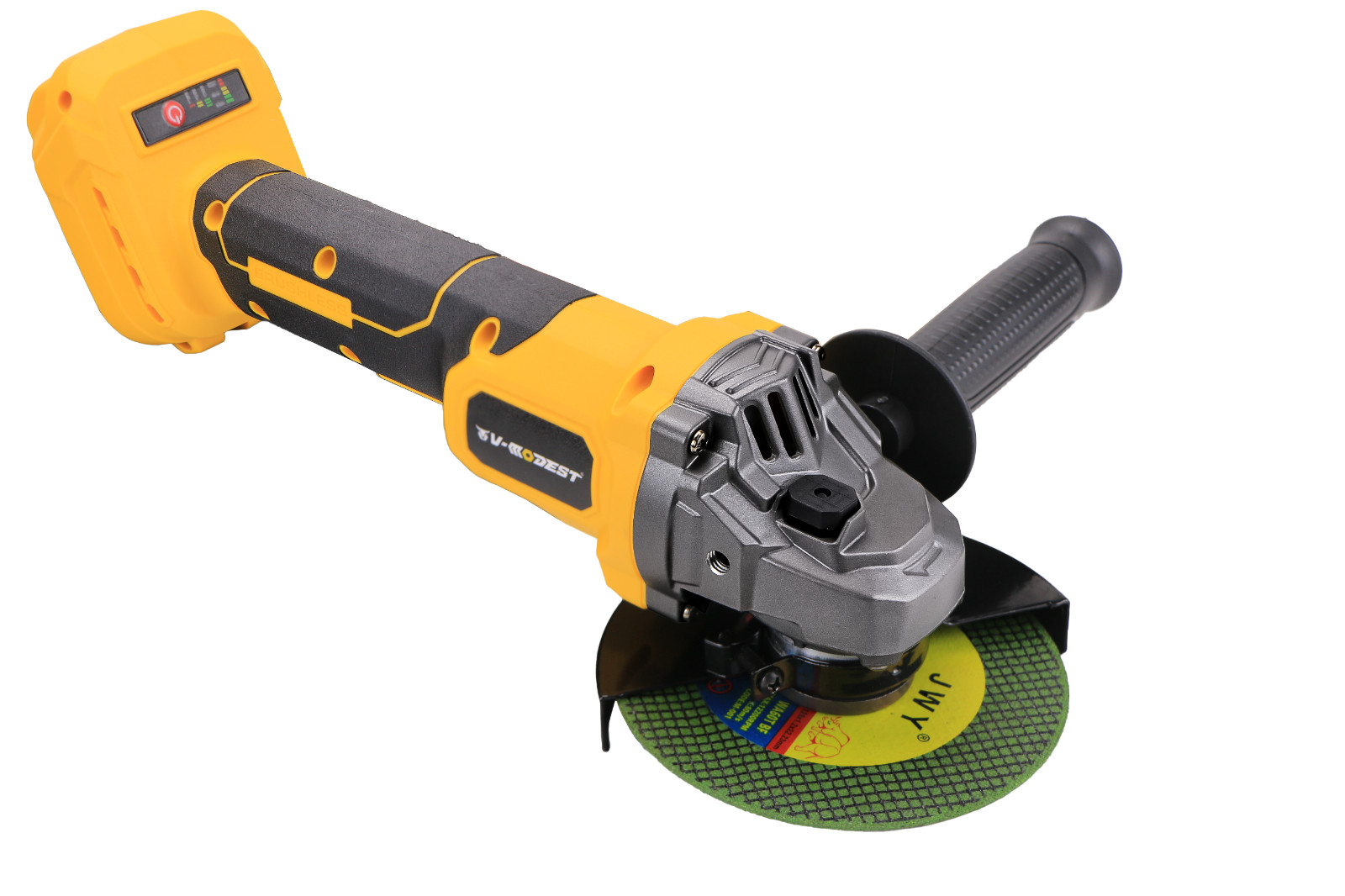 5 inch Cordless Angle Grinder Compatible Dewalt 20V Battery Brushless 11000RPM