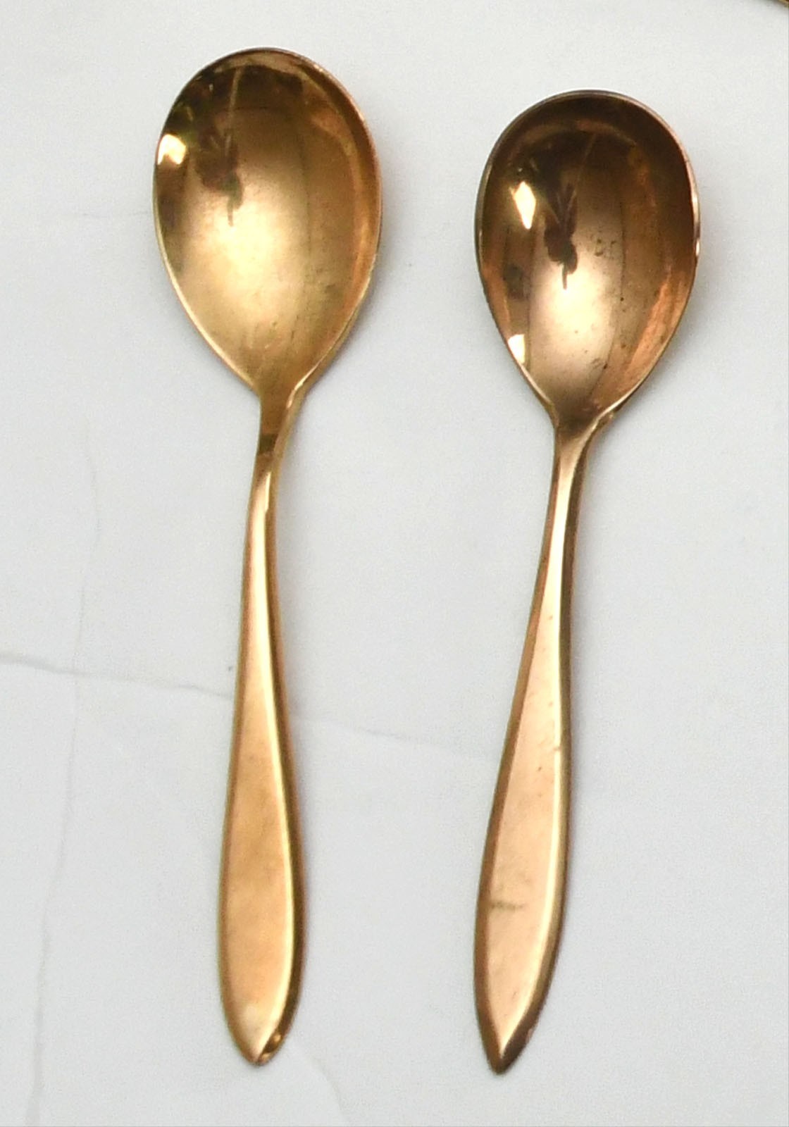 DIRILYTE Dirigold – Gold Toned Finish Regal Flatware Sweden – Set of 45 Pieces